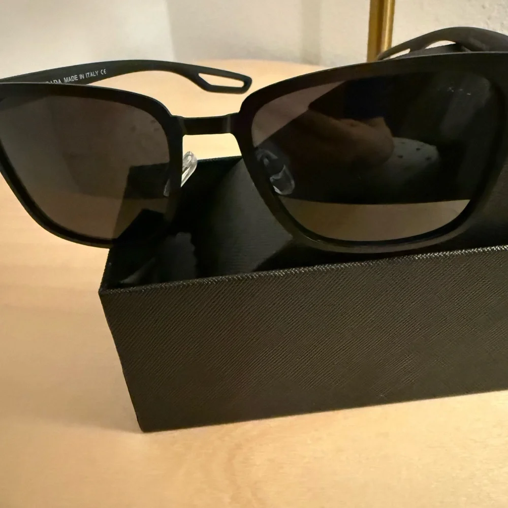 PRADA Black Square Sunglasses - Picture 7 of 8